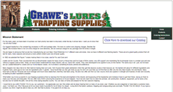 Desktop Screenshot of graweslures.com
